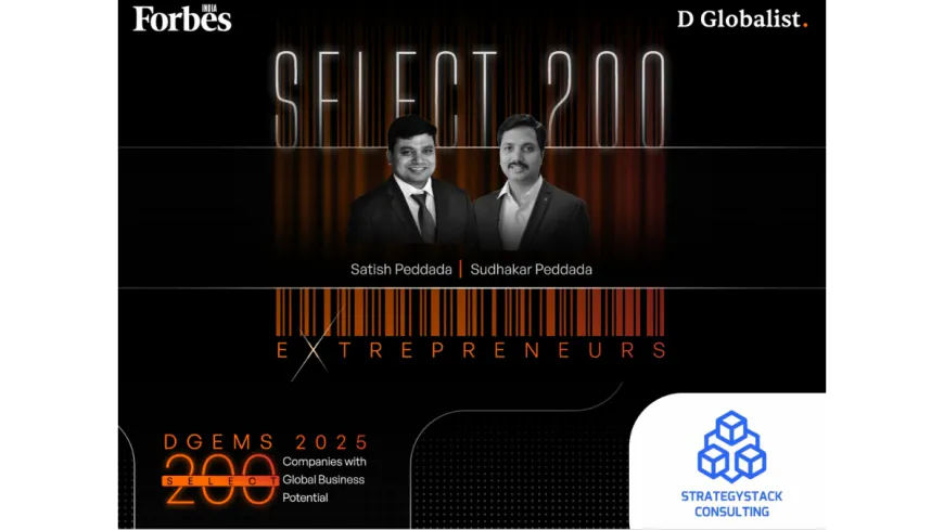 StrategyStack Named to Forbes India DGEMS 2025 for Global Strategy & Digital Impact