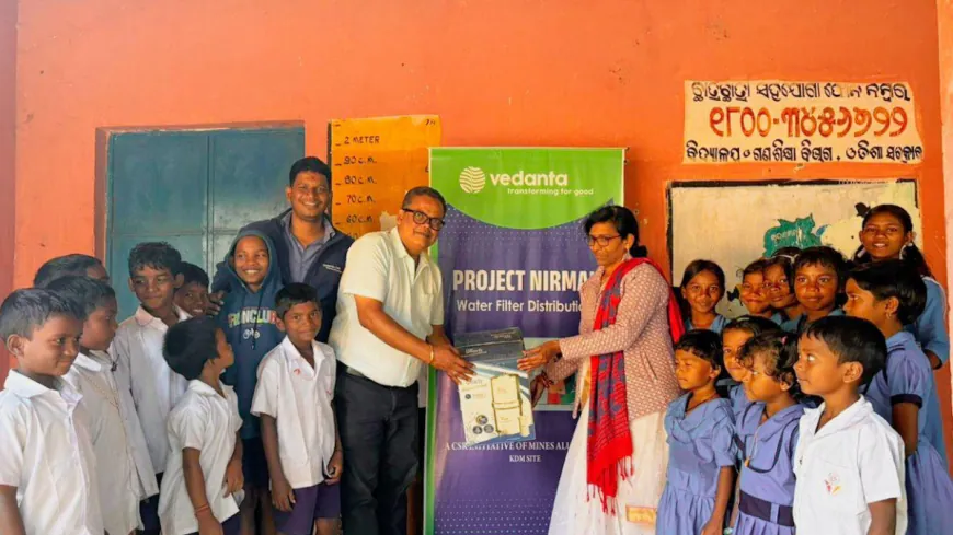 Vedanta Aluminium Enhances Safe Drinking Water Access for more than 3,000 Students in Koraput District of Odisha