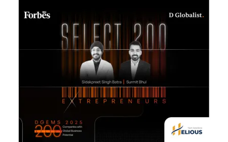 Helious Tech Solutions Listed in Forbes India DGEMS 2025 Select 200 for Industrial AI & Automation