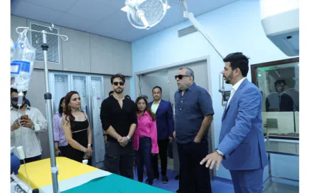 New Cardiac Care Centre Launched at Advanced Multispeciality Hospital (vileparle – west) in the Presence of Tiger Shroff and Paresh Rawal