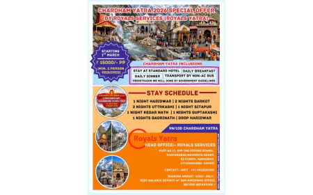 Royals Services (Royals Yatra) Announces Char Dham Yatra 2026 Packages with Complimentary Pilgrimage Giveaway
