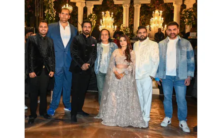 Grand Star-Studded Sangeet and Haldi Celebrations of Pranav Desai and Juhi Shah Light Up Udaipur