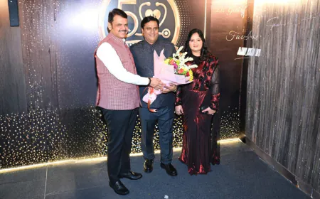 Dr. Gautam Bhansali Ushers in His 50th Year with an Elegant Star-Studded Celebration