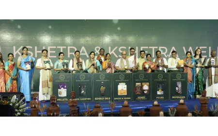 Kshetra and Kshetra Wellvia Successfully Launched in Erode, Marking a New Chapter in Pure, Traditional and Conscious Food