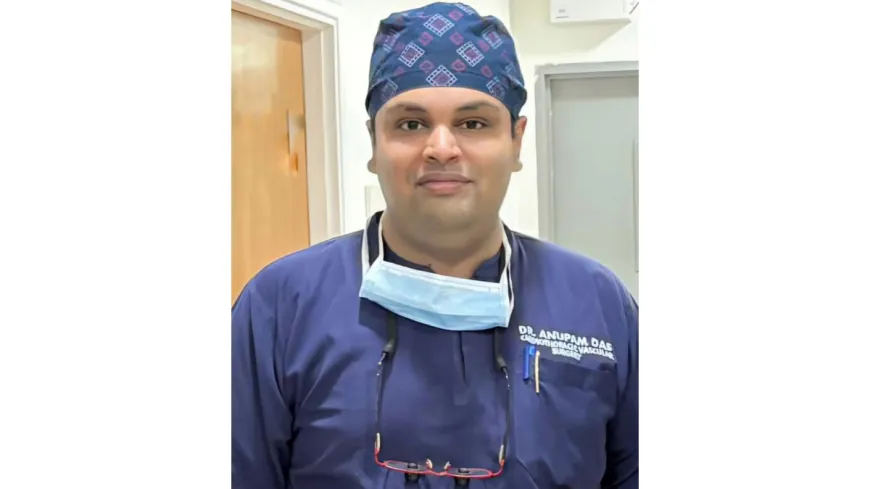 Rare, High-Risk Lung Surgery Saves Young Man’s Life at NCR Hospital: Dr. Anupam Das Performs Complex CTEPH Procedure