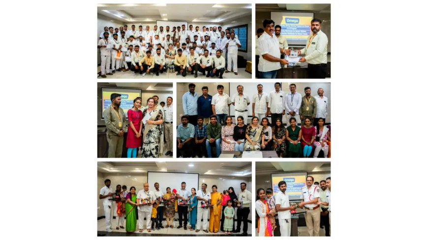 Omega Cabs Hosts Training Workshop for Drivers; Awards Scholarships to Drivers’ Children & Distributes Sewing Machines to Drivers’ Families