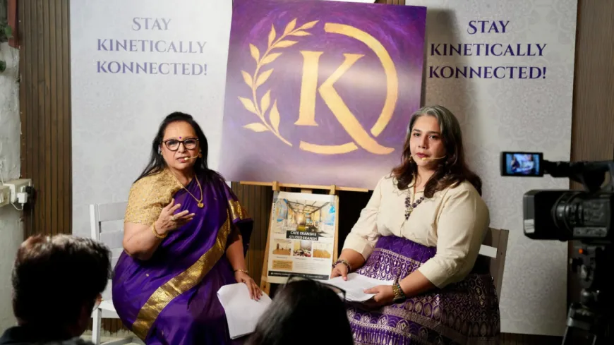 Kumudini Ved Launches Her Multilingual Poetry Book and Creative Platform K3 at 66