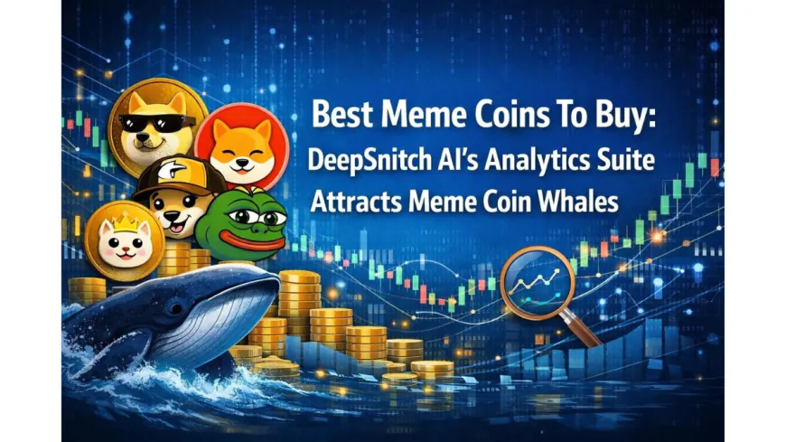 Best Meme Coins To Buy: Bitwise Files an Application for a SUI ETF, DeepSnitch AI’s Analytics Suite Attracts Meme Coin Whales