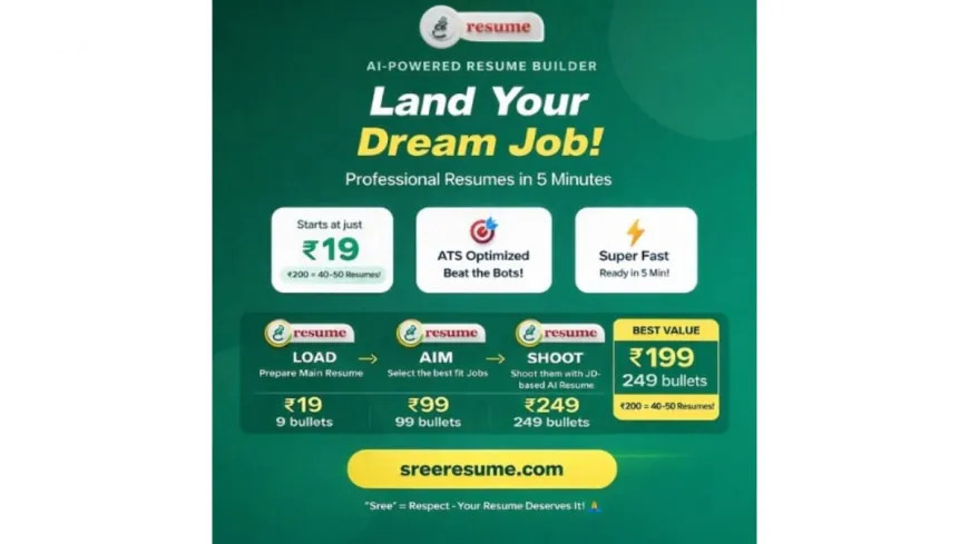 The ‘Sree Resume’ Promise: Honouring the Past and Empowering the Future of Indians for Rs 19