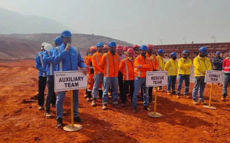 Vedanta Lanjigarh Reinforces Zero Harm Commitment with Onsite Emergency Mock Drill