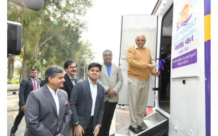 Jenburkt Pharmaceuticals Launches India’s First 10 Cancer Screening Van in Gujarat