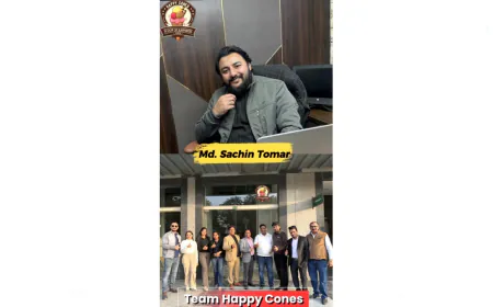 Happy cones is opening one of India’s first biggest ice cream parlour and café lounges: Spaze platinum sector 47 Gurugram