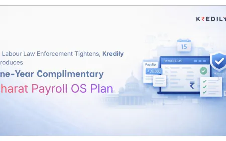Kredily Launches One-Year Complimentary Bharat Payroll OS Plan as Labour Law Enforcement Tightens
