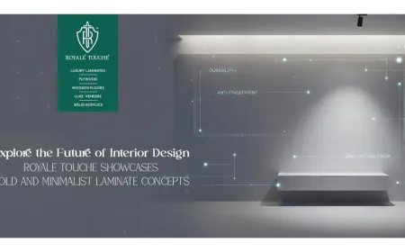 Explore the Future of Interior Design: Royale Touche Showcases Bold and Minimalist Laminate Concepts