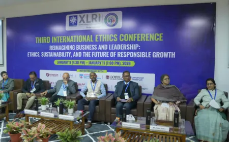 Thoughtful Beginnings and Insightful Dialogues Culminate the Third International Ethics Conference 2026 at XLRI Jamshedpur