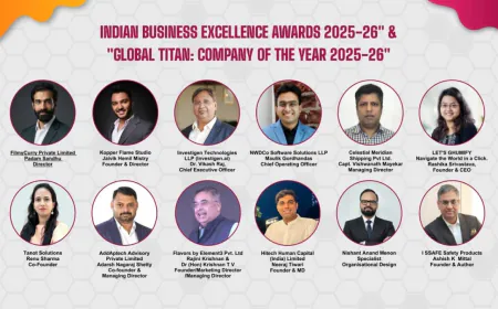 Global Titan: Company of the Year 2025-26 and Indian Business Excellence Awards 2025-26