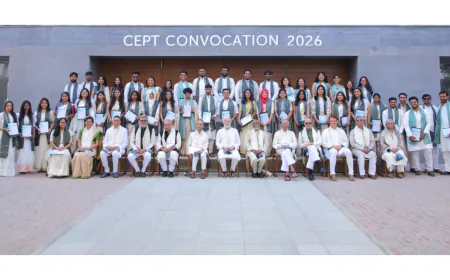 CEPT University Confers Degrees on 589 Students at Its 20th Convocation; Announces Launch of New Program – MBA in Real Estate