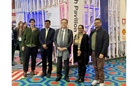 TDV and Archohm Designed French Pavilion for World Book Fair New Delhi 2026