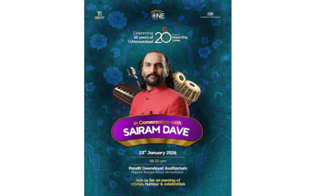 Yi Ahmedabad to mark 20 years with an evening of humour and reflection featuring Sairam Dave
