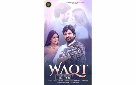 S.K. Tiwari and Bigg Boss fame Hema Sharma starrer Hindi music album “Waqt” will be released soon on TPS Music