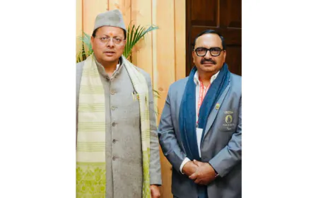 Para Powerlifting on a Fast Track, Chairman JP Singh Meets Uttarakhand CM, Athletes See a Bright Future