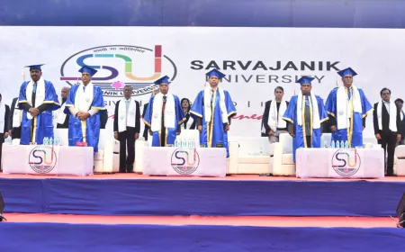 Sarvajanik University Hosts 4th Convocation, Awards Degrees to Over 2,000 Students