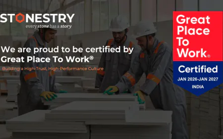 Stonestry has earned the 2026 Great Place To Work Certification, recognised for building a High-Trust, High-Performance Culture