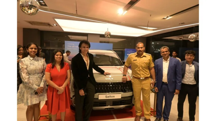 Grand Launch of ‘New KIA Seltos’ in Navi Mumbai; Event Graced by Indian Idol Abhijeet Sawant