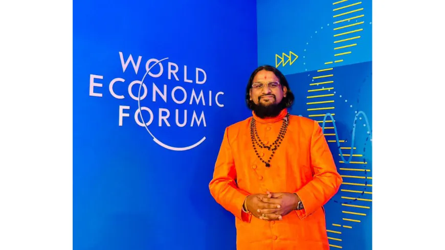 Padma Shri Brahmeshanand Swamiji at WEF 2026: A Powerful Moral Voice