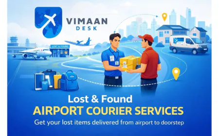 Forgot It at the Airport? Vimaan Desk Strengthens Airport Lost & Found Courier Network Across India’s Major Aviation Hubs