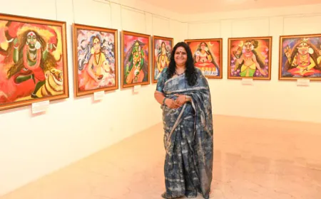 Chennai-Based Artist Beena Unnikrishnan Brings Her Travelling Solo Exhibition ‘Ekaa – The One’ to Mumbai, Celebrating the 64 Yoginis Through Art
