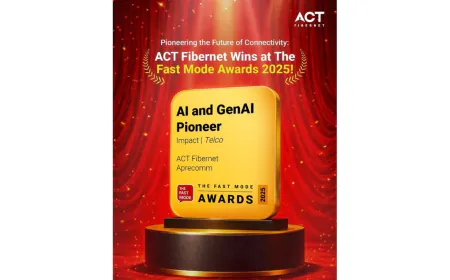 ACT Fibernet Honored as the AI and GenAI Pioneer at The Fast Mode Awards 2025