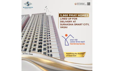 5868 PMAY units lined up for delivery at Suraksha Smart City, Vasai