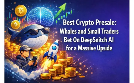 Best Crypto Presale: Whales and Small Traders Ape DeepSnitch AI for a Massive Upside As the Market Declines, TAP and OPZ Start Trending