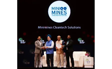 MiniMines Cleantech Wins First Prize at Avinya’26 Startup India Challenge at IEW