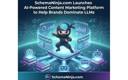 SchemaNinja.com Launches AI-Powered Content Marketing Platform to Help Brands Dominate LLMs