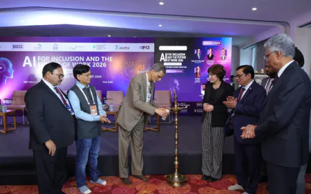 Dr. V. Anantha Nageswaran, Chief Economic Advisor, Government of India Inaugurates DICCI’s International Conclave on AI for Inclusion and the Future of Work