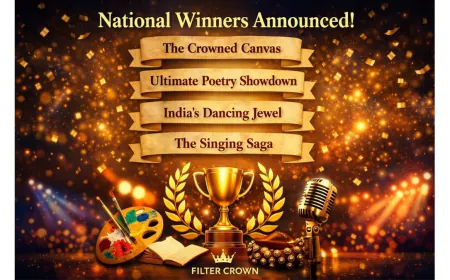 Filter Crown Announces National Winners Across Art, Literature, Dance, and Music Competitions