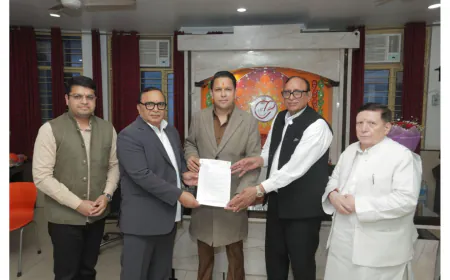 Educationist and St. Columbo Public School Director Kapil Sharma Takes Charge as Director in India Para Powerlifting