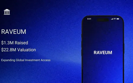 Raveum Raises USD 1.3 Million in Seed Funding at USD 22.8 Million Valuation to Scale Cross-Border Investment Platform