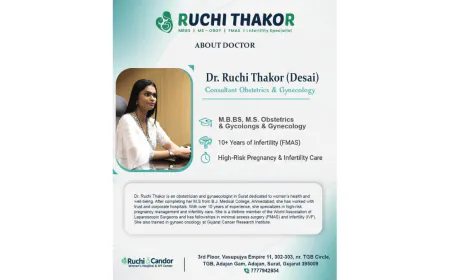 Female Age and Reproduction By Dr Ruchi Thakor – Ruchi Candor Women Hospital & IVF Center.
