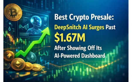 Best Crypto Presale: DeepSnitch AI Surges Past USD 1.67M After Showing Off Its AI-Powered Dashboard, OPZ and SUBBD Attract New Fans