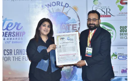 Architect of Water Transversality Honoured at World Water Leadership Congress