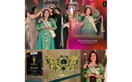 Shaswati Karmakar Wins East India Title at Maven Ms Plus Size India Season 8, Champions Body Positivity