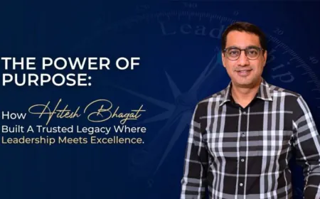 The Power of Purpose: How Hitesh Bhagat Built a Trusted Legacy Where Leadership Meets Excellence