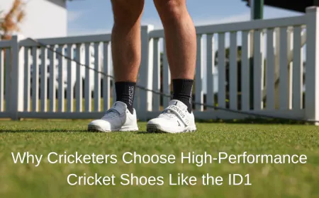 Why Cricketers Choose High-Performance Cricket Shoes Like the ID1