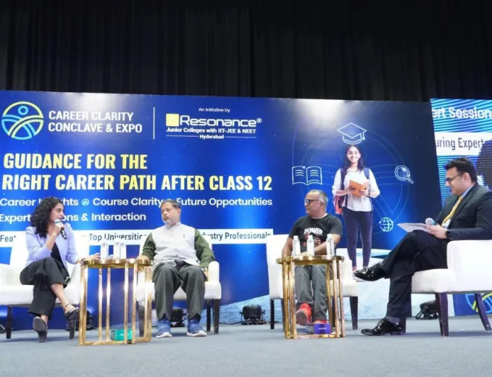Resonance Hyderabad Hosted Career Clarity Conclave & Expo at JNTU Auditorium, Hyderabad