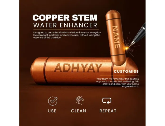 Now People Are Taking Their Hydration Seriously with This Copper Stem Combo