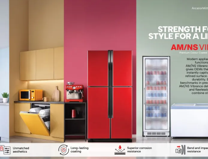 AM/NS India Expands Value-Added Steel Portfolio with World-Class Branded Offerings Vibrance and Optima to Power Appliance and Industrial Manufacturing
