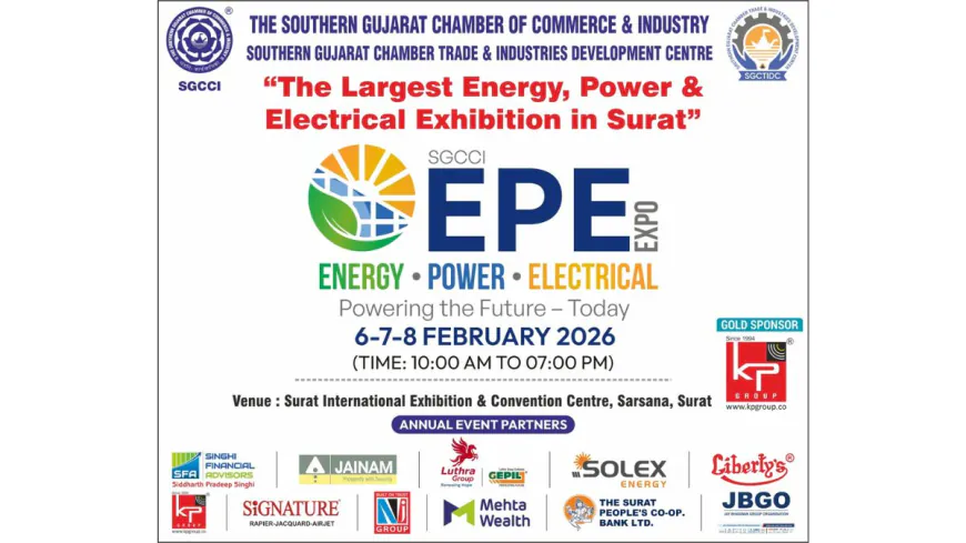 SGCCI Organizes Grand ‘Energy–Power–Electrical Expo 2026’ in Surat
